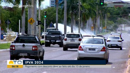 Começa o prazo para pagamento do IPVA no Tocantins; confira