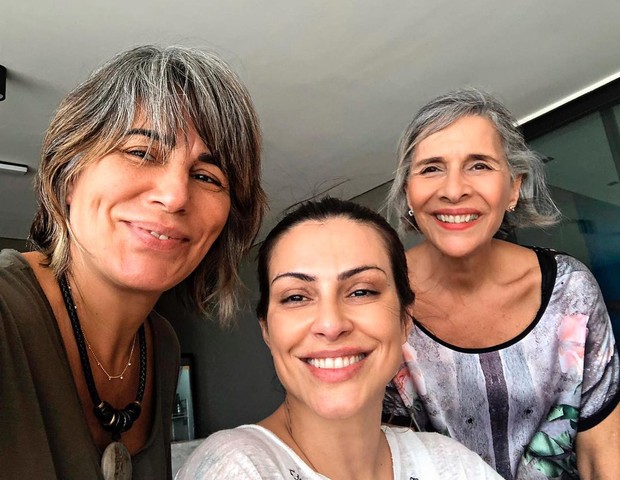 Gloria, Cleo e mãe de Leandro D'lucca (Foto: Instagram/Reprodução)