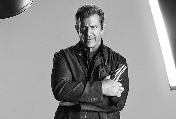 Mel Gibson em 'Os Mercenários 3' (2014) (Foto: Divulgação)