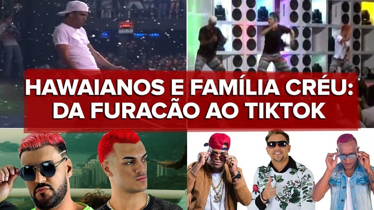 Grupo carioca ‘Os Hawaianos’ comemora vídeo de Cristiano Ronaldo dançando ‘Desenrola, bate, joga de ladin’ |  Rio de Janeiro