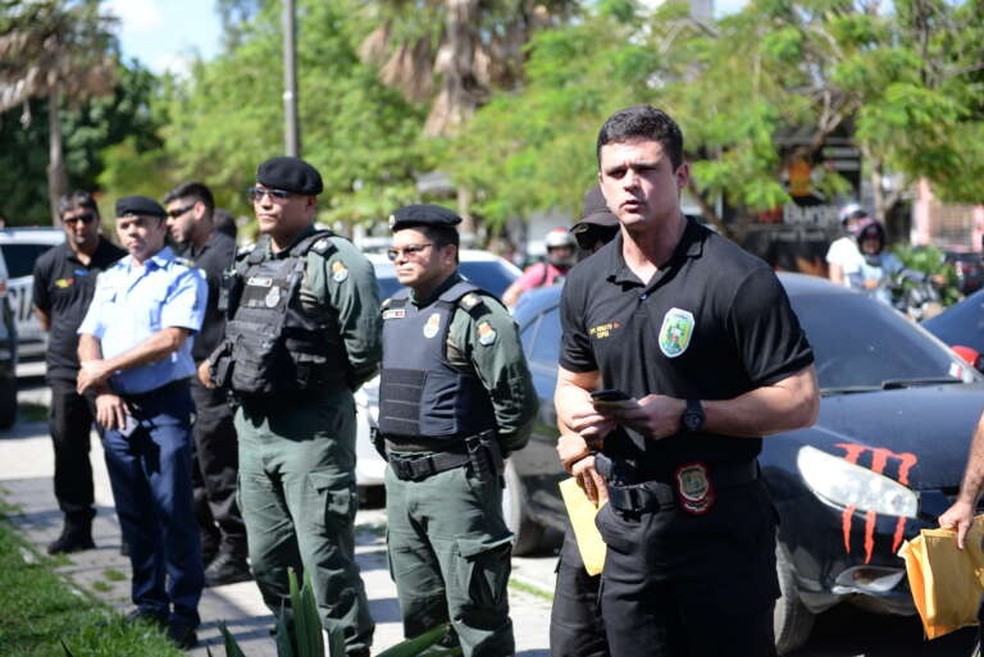 Operação contra homicídios coordenada pela Copol da SSPDS prendeu 11 pessoas no Ceará. — Foto: Divulgação/SSPDS