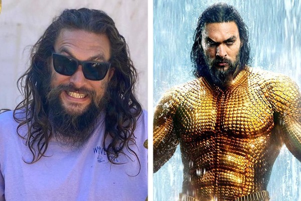 Jason Momoa estrelou Aquaman em 2018; ator voltará a ficar loiro em sequência do filme  (Foto: Reprodução / Instagram; divulgação)