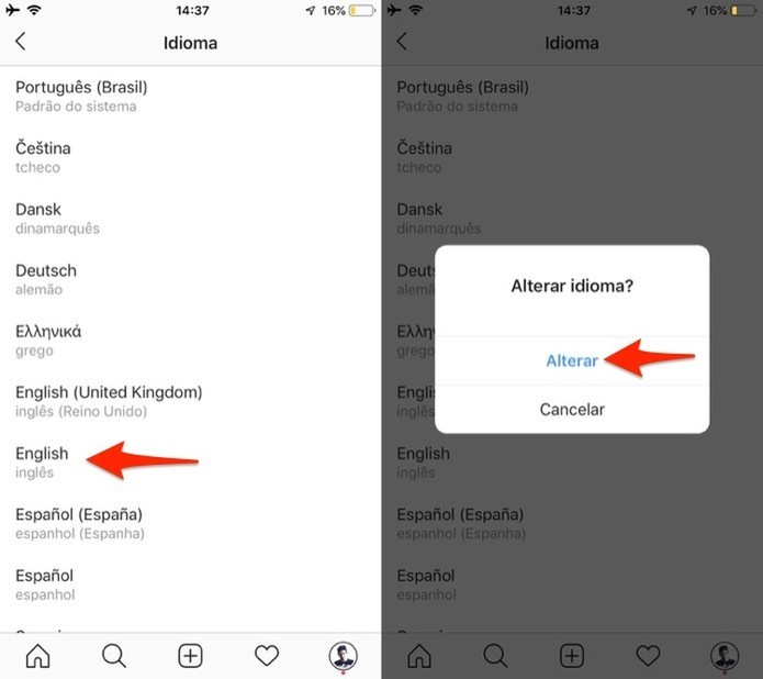 Como Mudar O Idioma Do Instagram E Colocar Em Portugues Ou Outra Lingua Dicas E Tutoriais Techtudo