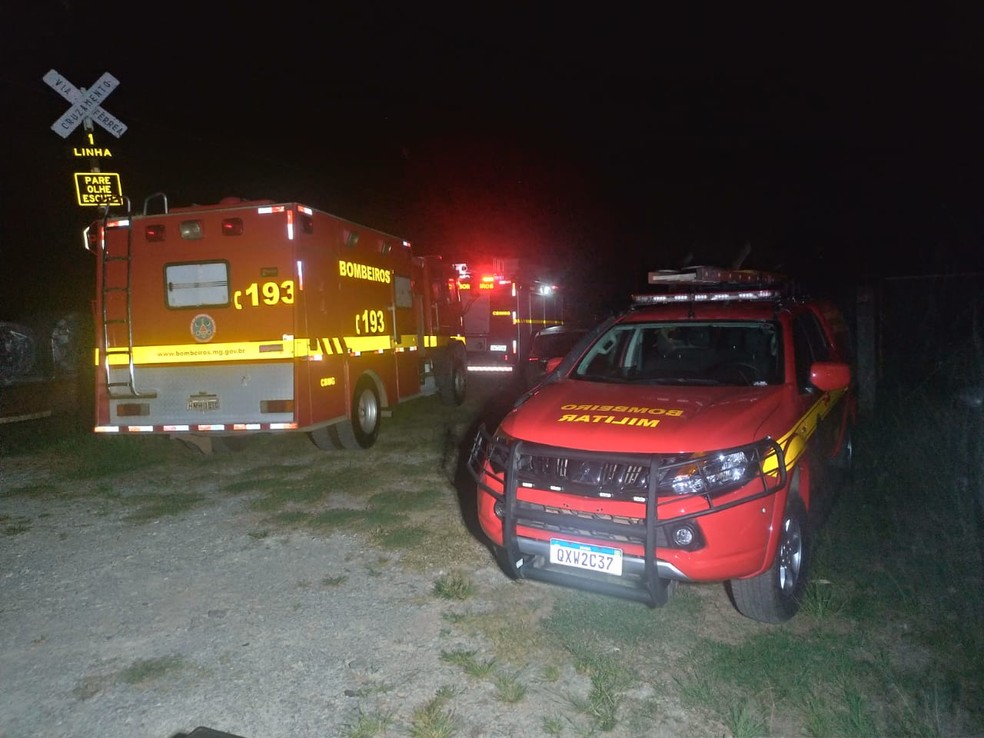 Militares do Corpo de Bombeiros estiveram no local. — Foto: Corpo de Bombeiros