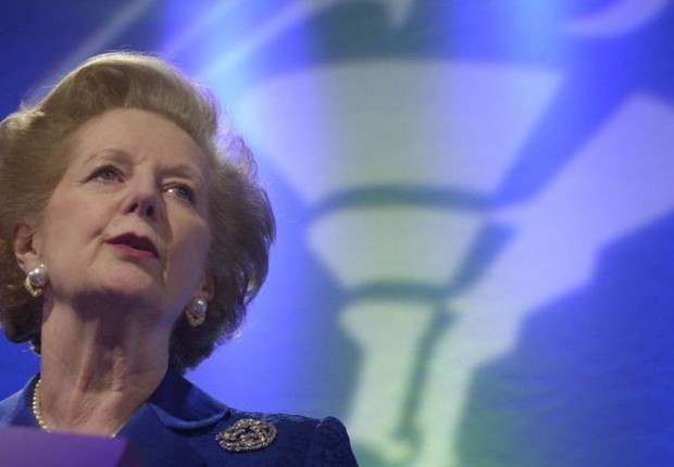BBC: Evidências do eurocepticismo da ex-primeira-ministra do Reino Unido são reveladas em documentos recém-divulgados (Foto: PA MEDIA VIA BBC)