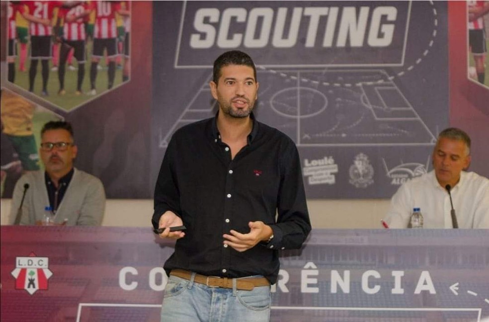 Pedro Bouças é técnico de futebol e mantém um blog com análises — Foto: Arquivo Pessoal