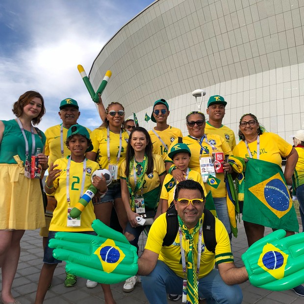 Belle Silva na Copa do Mundo (Foto: Reprodução/Instagram)