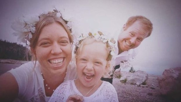 Hoje Ehrlich é casada, tem uma filha de 4 anos de idade e está a caminho de se formar em contabilidade (Foto: Kristy Ehrlich)