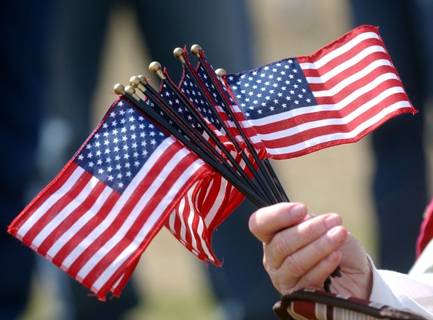Bandeira dos Estados Unidos (EUA) (Foto: Stephen Morton/Getty Images)