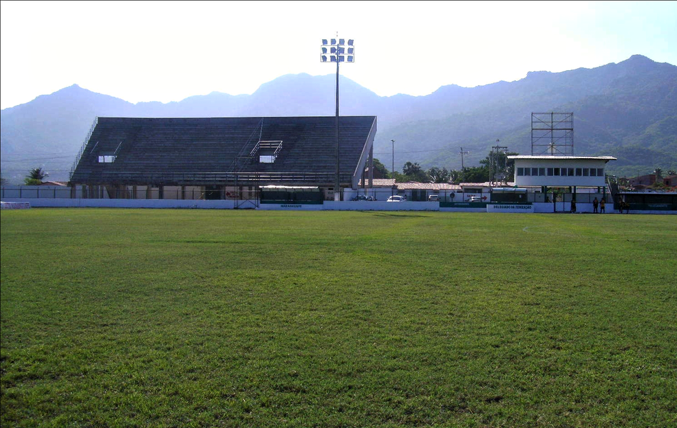 Estádio Moraisão recebeu Pacatuba x Crato — Foto: Divulgação/Site Oficial do Maranguape