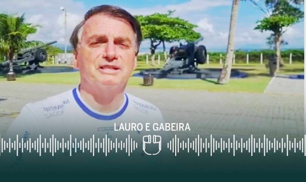 Jair Bolsonaro: férias em Santa Catarina enquanto enchentes causavam mortes na Bahia