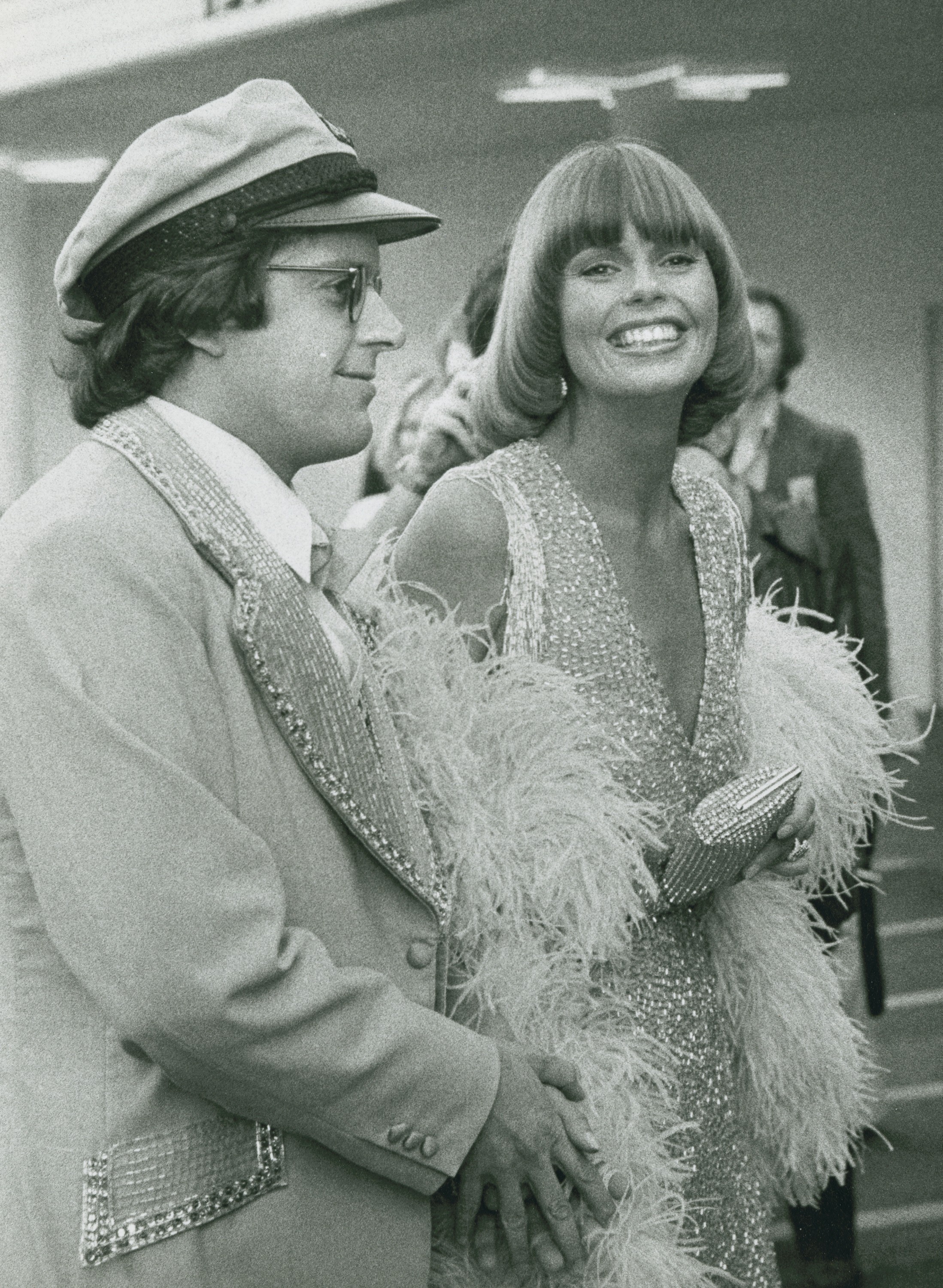 Singers Daryl Dragon and Toni Tennille of Captain and Tennille attending 19th Annual Grammy Awards on February 19, 1977 at the Hollywood Palladium in Hollywood, California. (Photo by Ron Galella/Ron Galella Collection via Getty Images) (Foto: Ron Galella Collection via Getty)