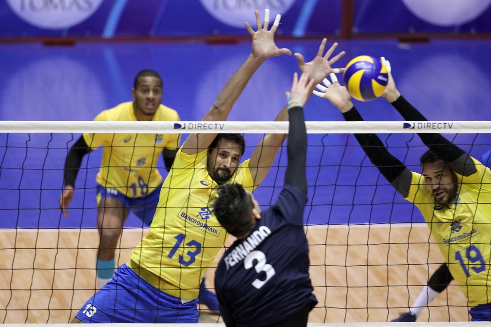 Brasil - Venezuela - Final da Sul-Americana (Foto: Max Montecinos/FEVOCHI)