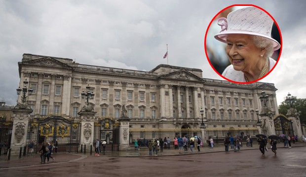 Rainha Elizabeth e o Palácio de Buckingham (Foto: Getty Images)