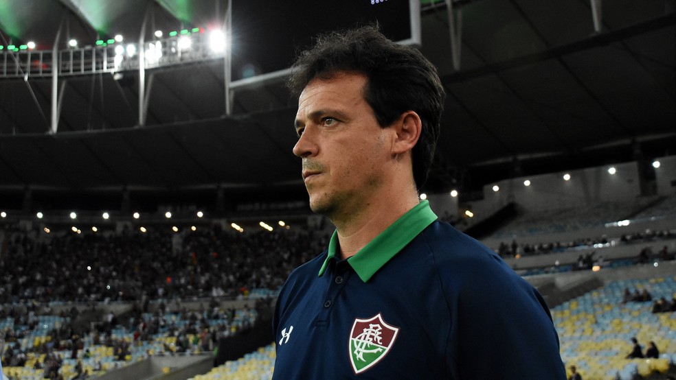 Fernando Diniz, técnico do Fluminense — Foto: Mailson Santana