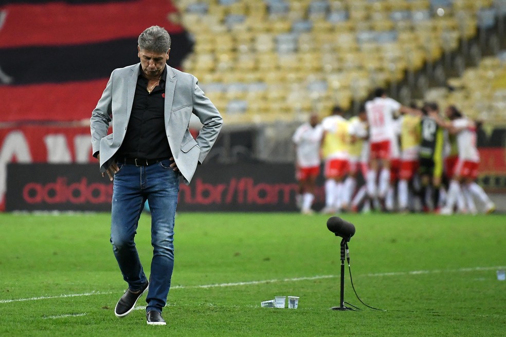 Renato Gaúcho, Flamengo x Internacional, Brasileirão — Foto: Alexandre Durão
