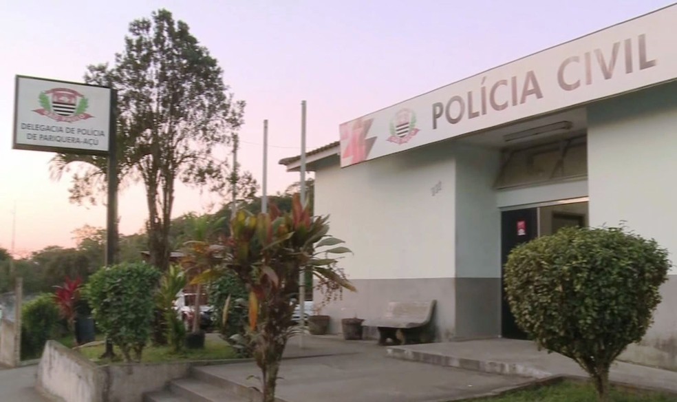 Caso foi registrado na Delegacia Sede de Pariquera-Açu, SP — Foto: Reprodução/TV Tribuna
