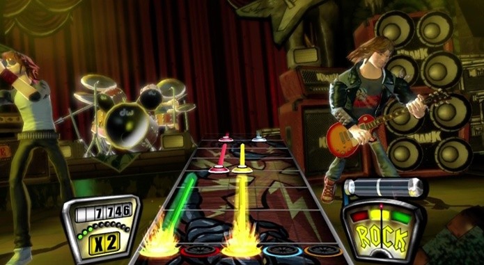 Guitar Hero 2 é um dos títulos mais vendidos da franquia musical (Foto: Divulgação/Activision)