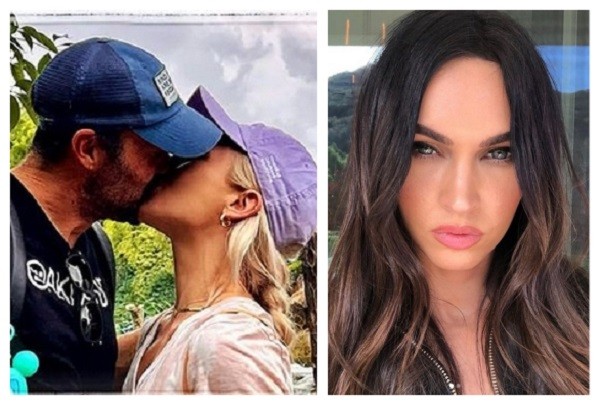 A atriz Megan Fox deixou comentário irônico em foto do ex-marido, o ator Brian Austin Green, beijando a nova namorada (Foto: Instagram)