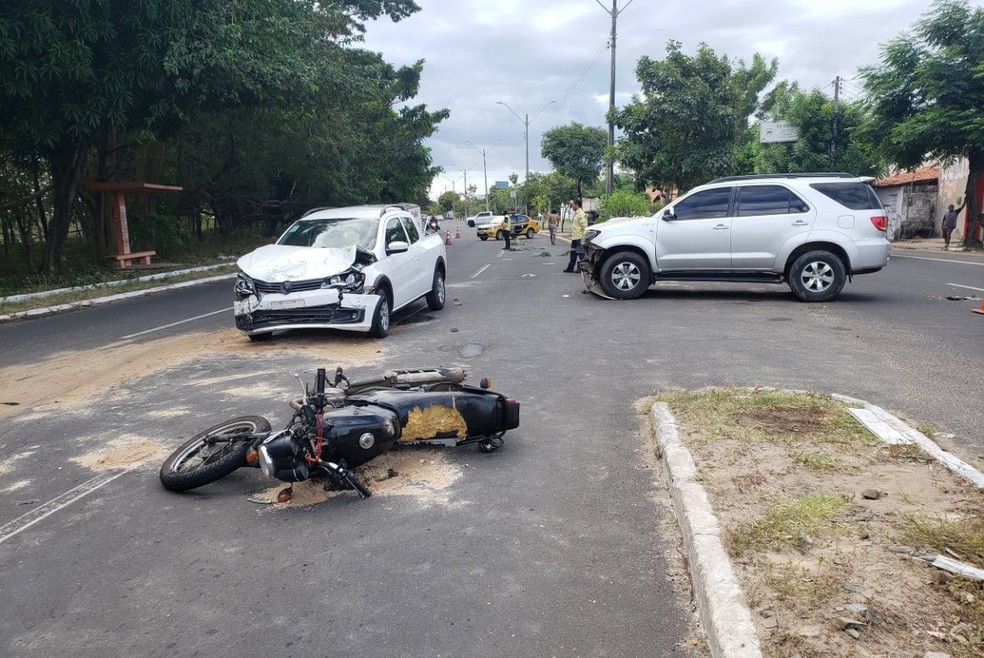 Técnico de banda de forró morre em acidente na Avenida Maranhão, em Teresina — Foto: Polícia Técnico-Científica/Polícia Civil - Piauí