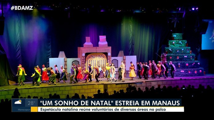 Espetáculo 'Um Sonho de Natal' estreia em Manaus com releitura de 'A  Fantástica Fábrica de Chocolate' | Amazonas | G1