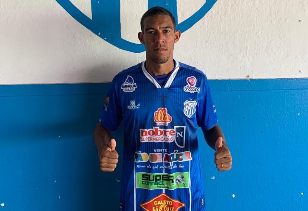 Rodrigo Paraíba foi contratado pelo Jaciobá para o Campeonato Alagoano — Foto: Arquivo Pessoal/Rodrigo