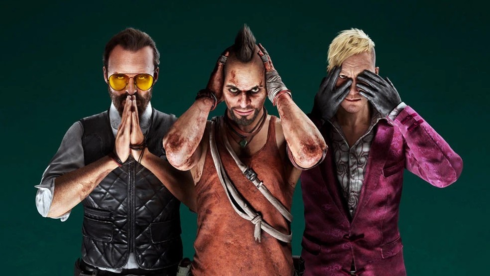 Vilões de jogos anteriores da franquia Far Cry estarão disponíveis no season pass de Far Cry 6 — Foto: Divulgação/Ubisoft