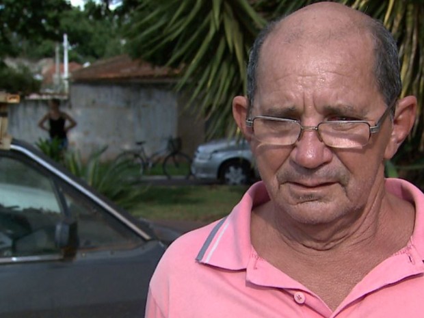 Avô de Bruna não se conforma com a morte da neta em acidente em Pitangueiras, SP (Foto: Chico Escolano/EPTV)