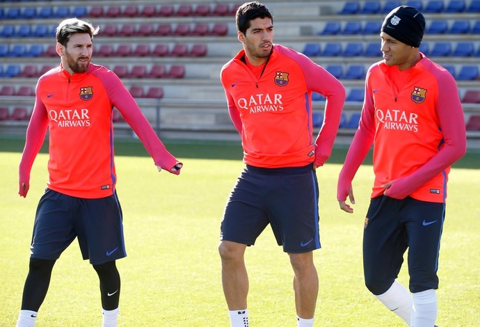 Messi, Suárez e Neymar estão confirmados para o clássico com o Real Madrid (Foto: Miguel Ruiz / FC Barcelona)