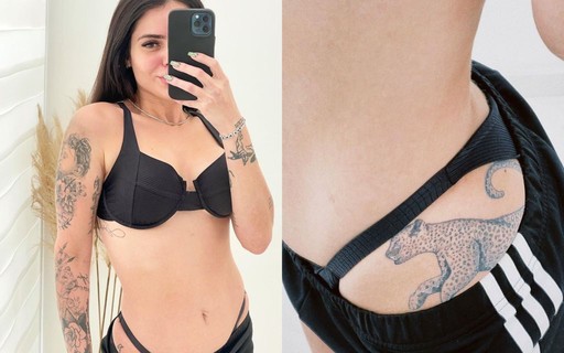 Thaís Vasconcellos exibe nova tatuagem: "Me achando, me amando" 