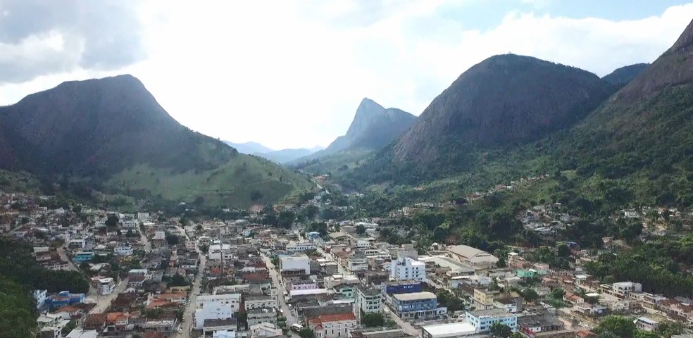 Pancas, cidade do interior do ES com pouco mais de 20 mil habitantes  — Foto: Reprodução/TV Gazeta