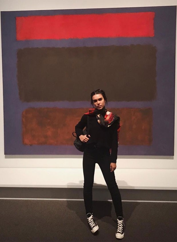 Carla Salle no Metropolitan Museum of Art (Foto: Reprodução/Instagram)