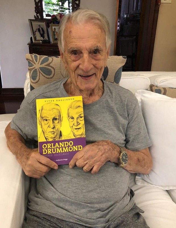 Orlando Drummond e sua biografia (Foto: Reprodução/Instagram)