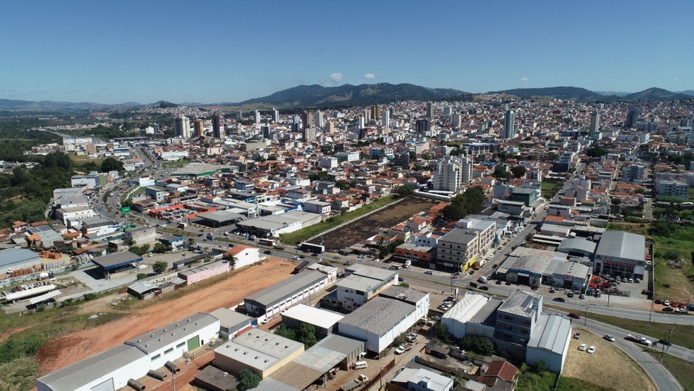 Vista aérea de Pouso Alegre — Foto: Prefeitura de Pouso Alegre