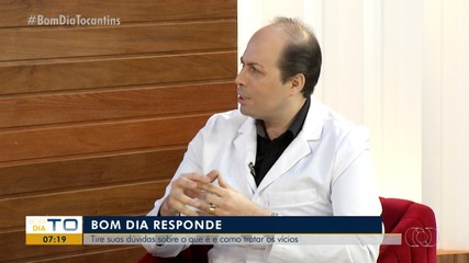 Médico tira dúvidas sobre tratamento de vícios no Bom Dia Responde