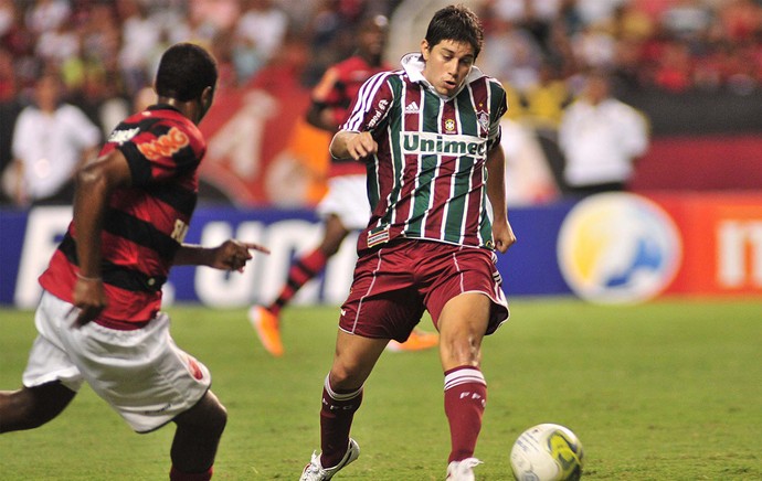 Conca, Flamengo x Fluminense (2011) (Foto: Photocamera) Conca, Flamengo x Fluminense (2011) (Foto: Photocamera)