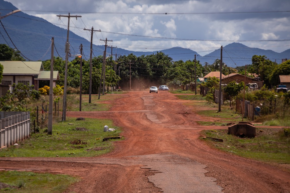 Lethem, na Guiana Francesa  Foto: Fbio Tito/g1