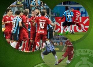 Faltou o gol: Gre-Nal 409 tem clima quente, emoção e entradas duras