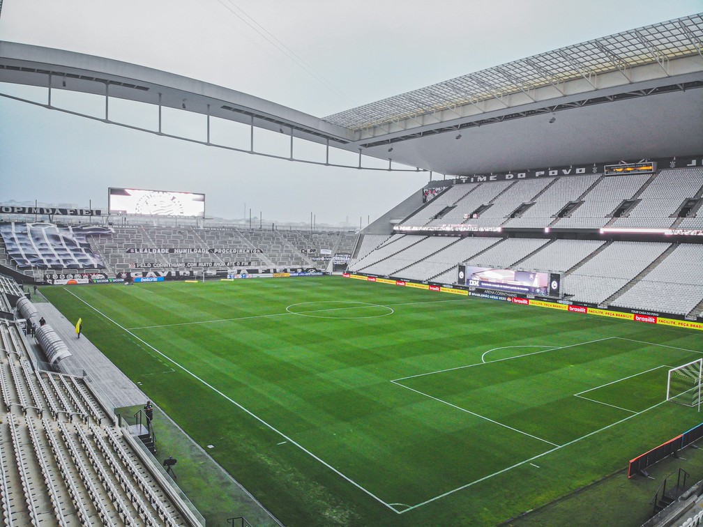Naming rights para a Arena Corinthians não pagaria dívida do estádio — Foto: Coritiba