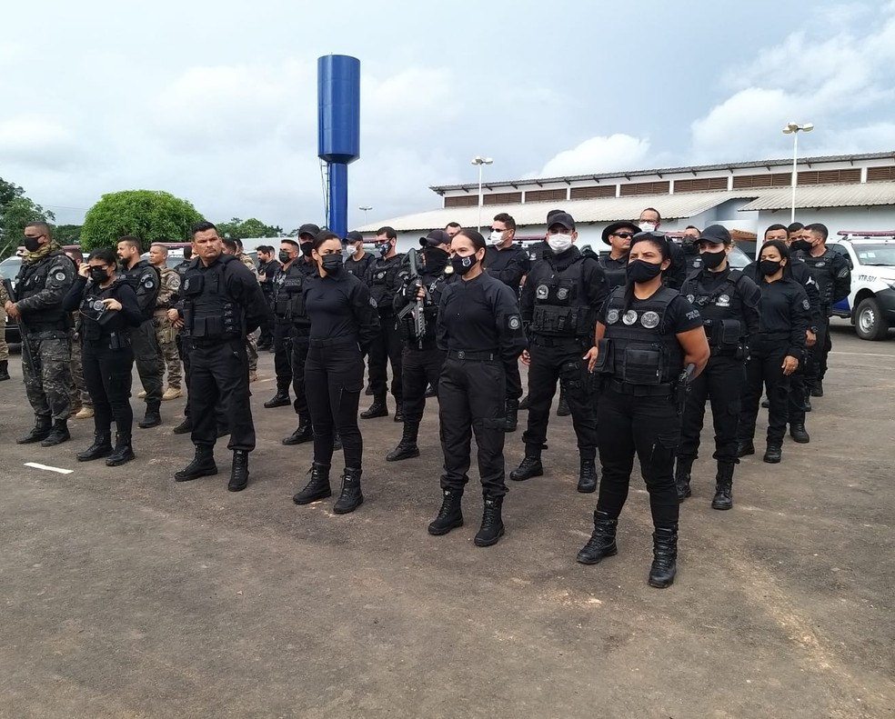 Policiais penais devem ser remunerados em atividade de fiscalização de trânsito — Foto: Eldérico Silva/Rede Amazônica Acre