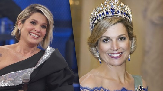  a Flavia Alessandra ou a rainha dos Pases Baixos? Web 'surta' com a semelhana entre as duas
