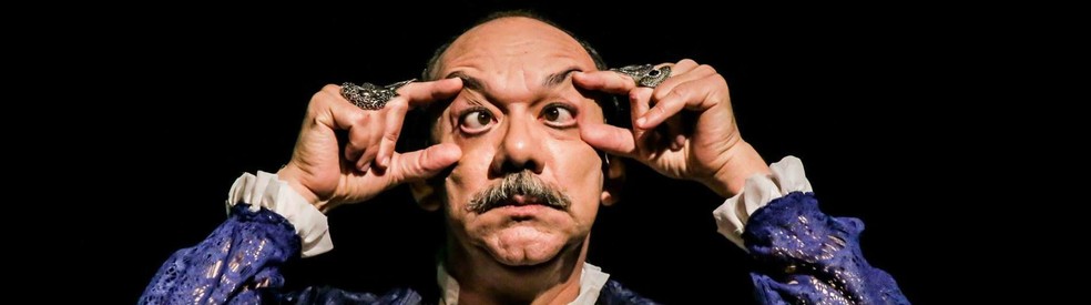 Frank Menezes faz críticas contra corrupção em "O Corrupto" — Foto: Andreia Magnoni