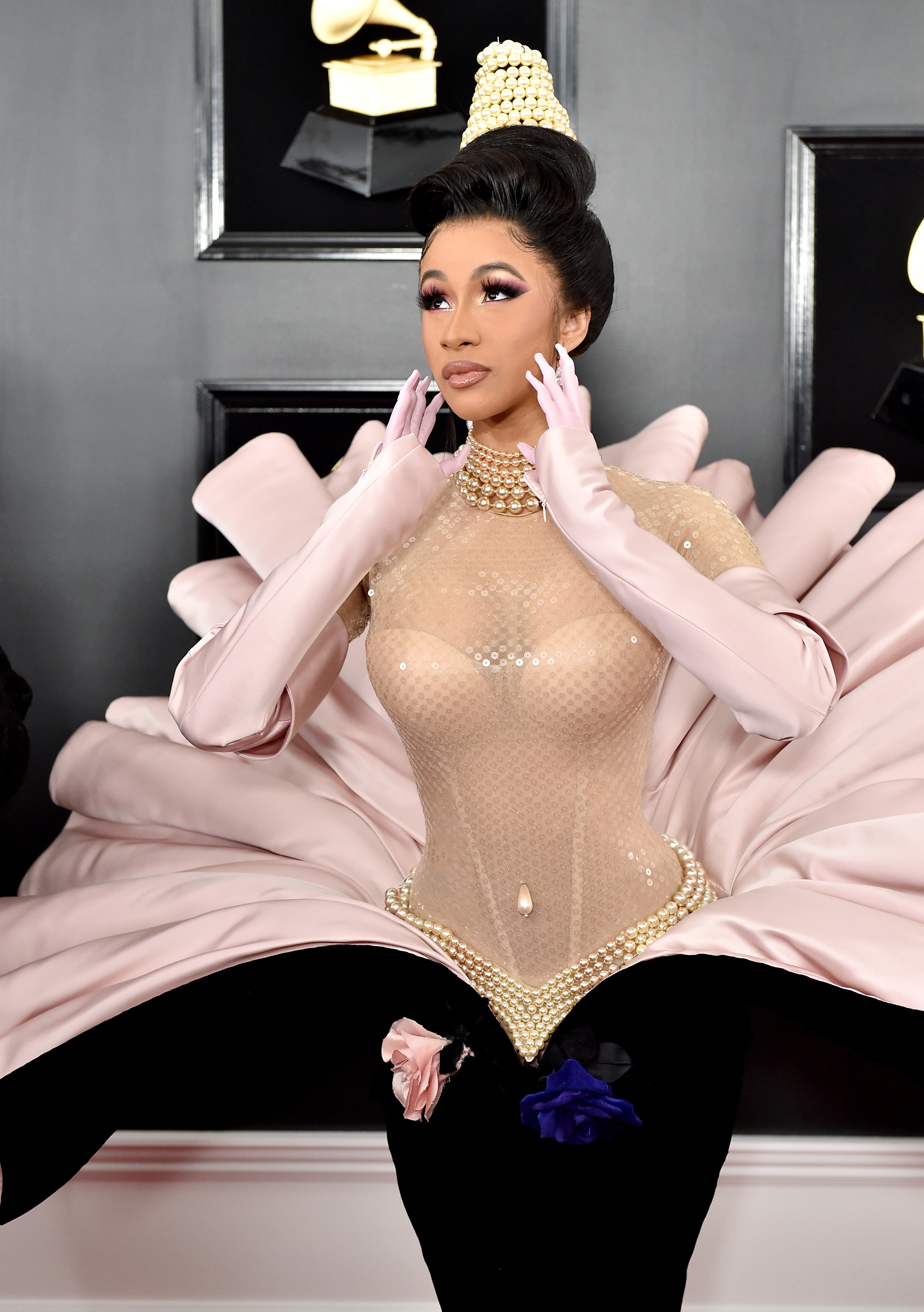 LOS ANGELES, CALIFORNIA - FEBRUARY 10: Cardi B attends the 61st Annual GRAMMY Awards at Staples Center on February 10, 2019 in Los Angeles, California. (Photo by Axelle/Bauer-Griffin/FilmMagic) (Foto: FilmMagic)