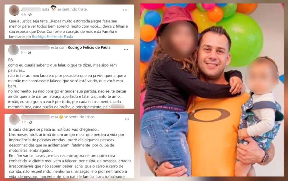 Amigos e parentes lamentam morte de motociclista em Itapetininga  — Foto: Arquivo Pessoal 