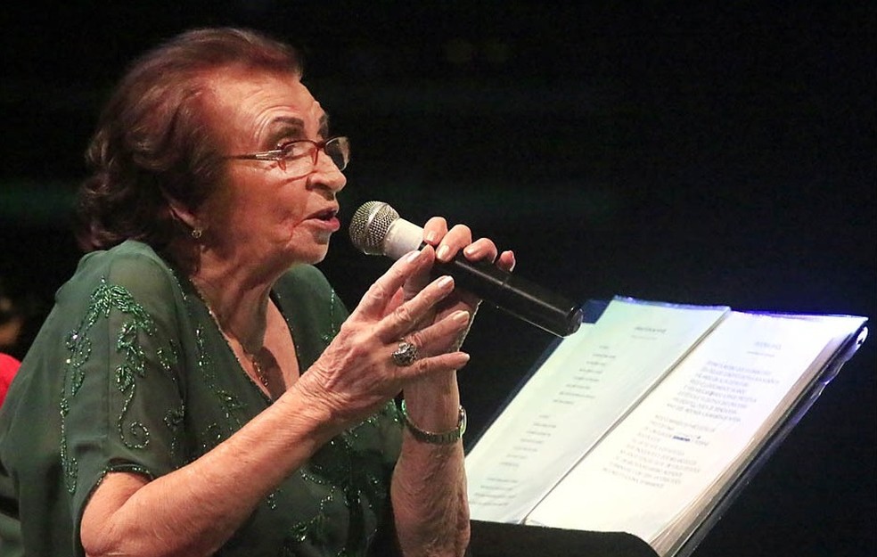 Glorinha Oliveira morreu aos 95 em Natal, em fevereiro de 2021 — Foto: Divulgação