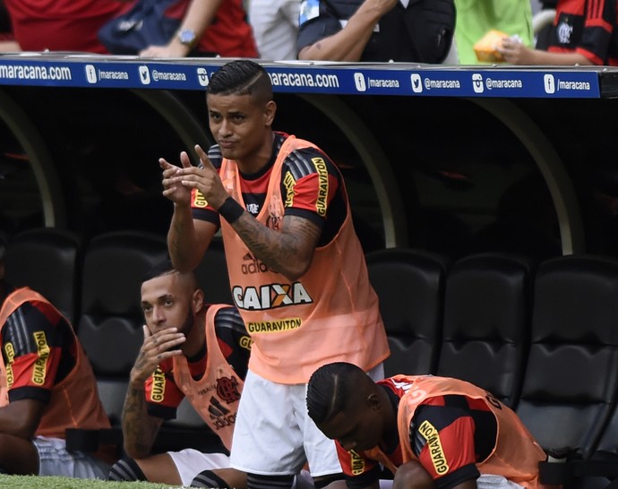 everton flamengo (Foto: andré durão)