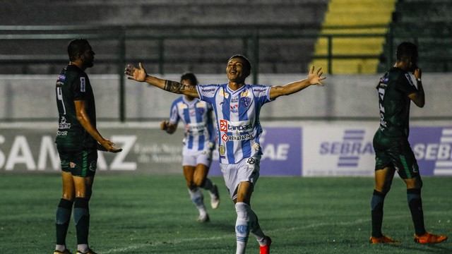 Ratinho deixou o Paysandu na frente na primeira etapa