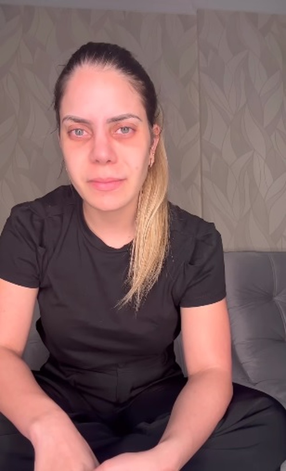 Janinne Jasen denunciou o ex-marido à polícia — Foto: Reprodução 