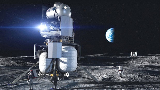Blue Origin, de Jeff Bezos (na foto); SpaceX, de Elon Musk; e Dynetics, da Leidos, foram as escolhidas pela Nasa para criar o sistema a ser usado no pouso planejado na Lua em 2024 (Foto: Divulgação )