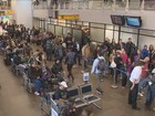 Aeroporto de Florianópolis registra filas no embarque com nova inspeção
